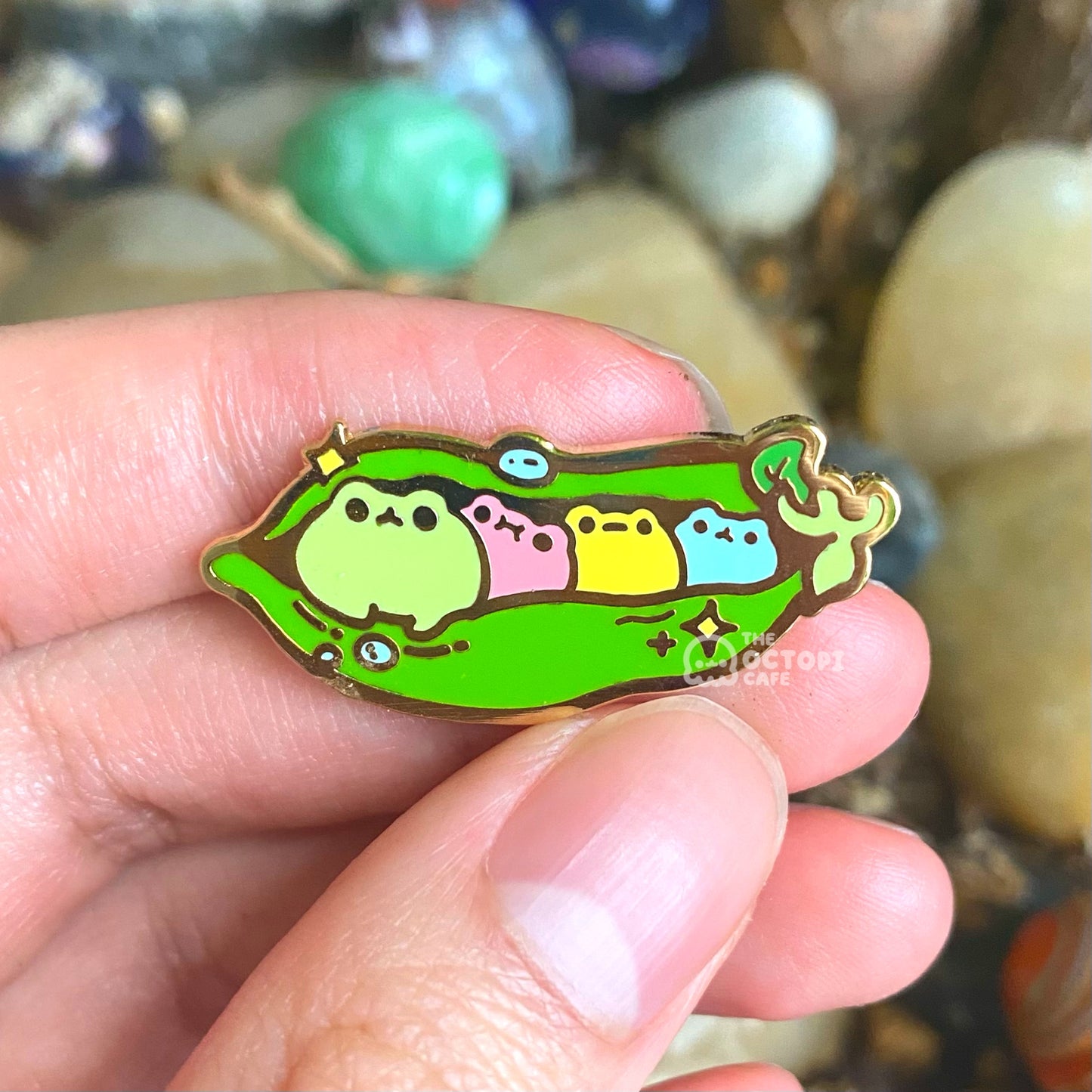 Rainbow Pea of Frogs