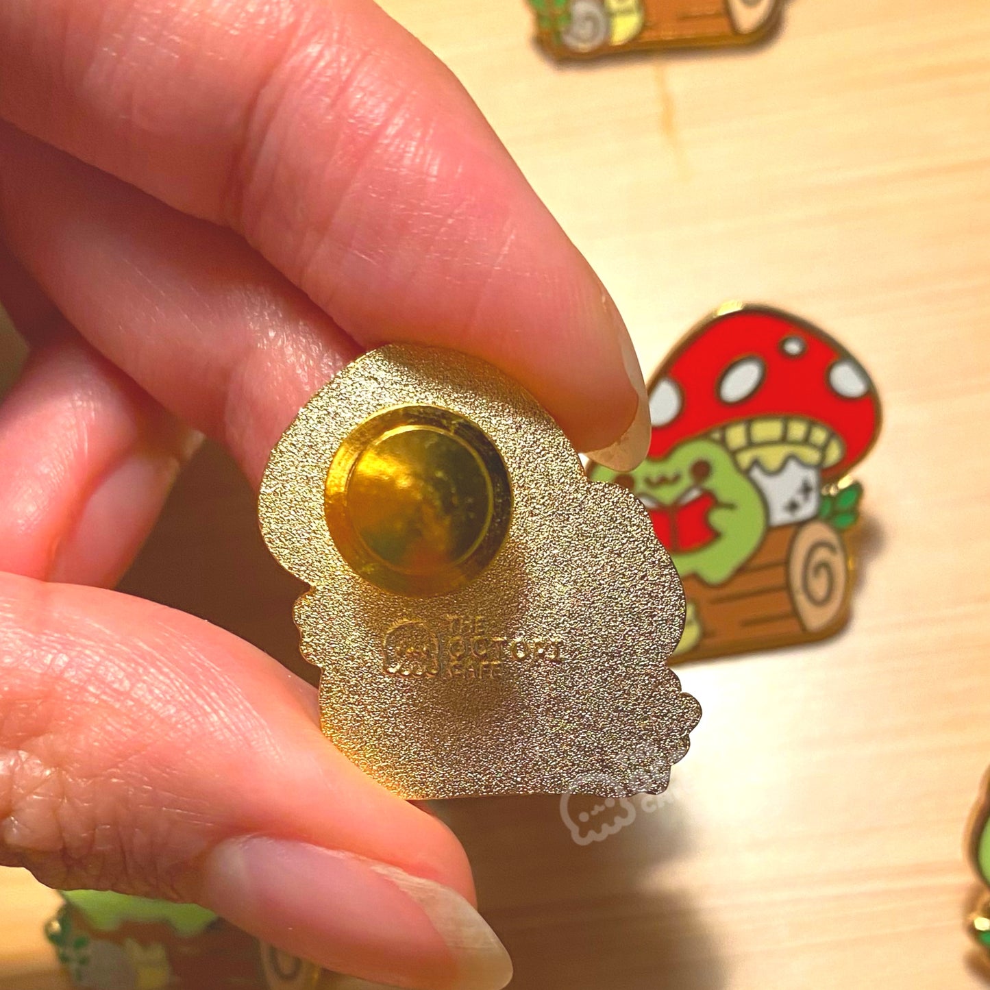 Frog Frolic Enamel pin