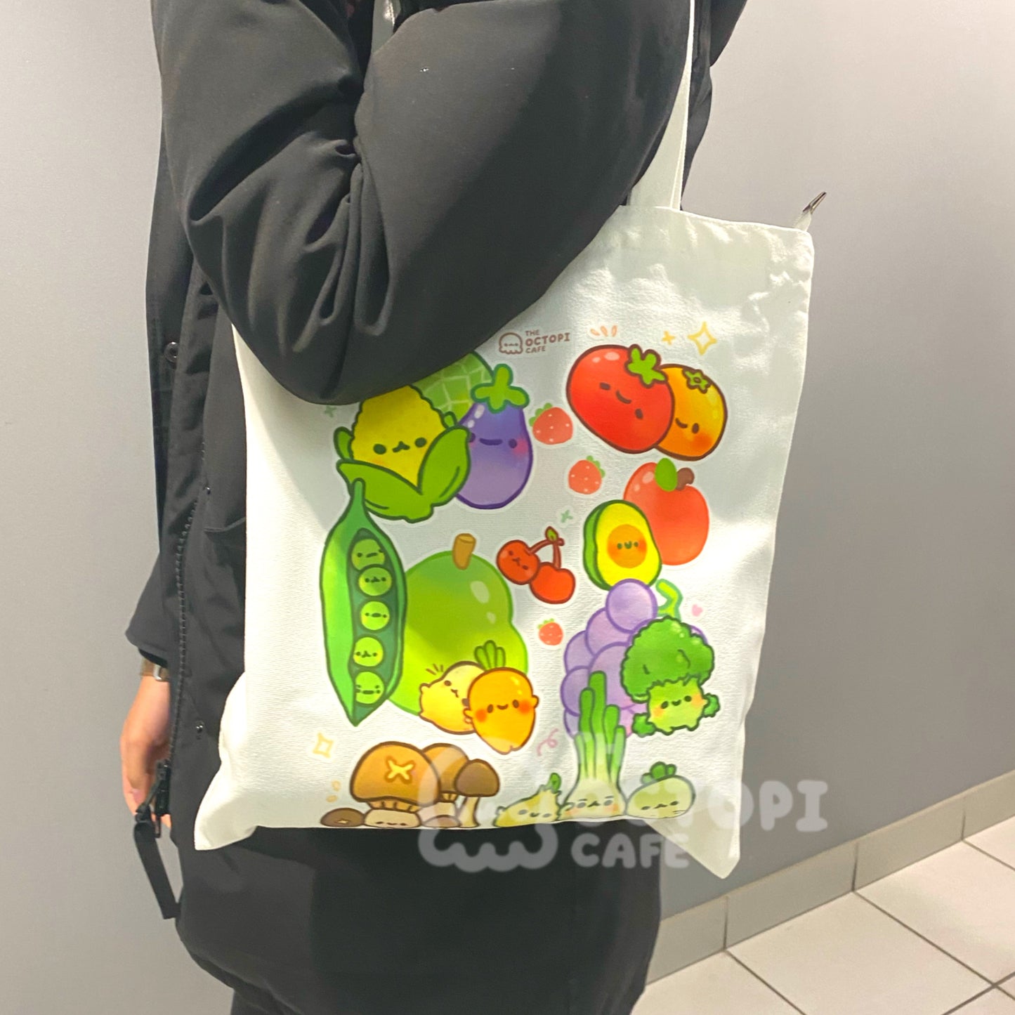 Vege & Fruit Tote Bag
