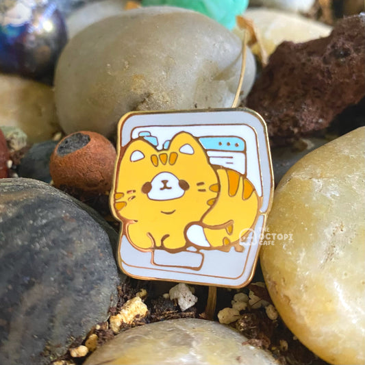 Kitty Tech Buddy pin