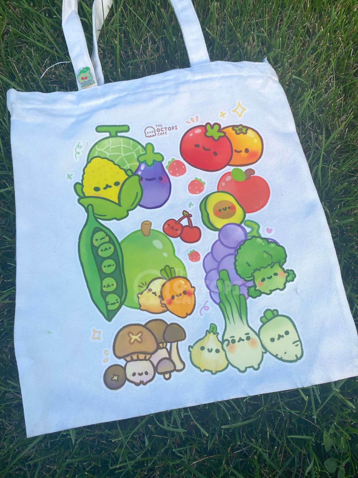 Vege & Fruit Tote Bag