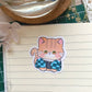 Cat Demon Slayer Vinyl Sticker Decal