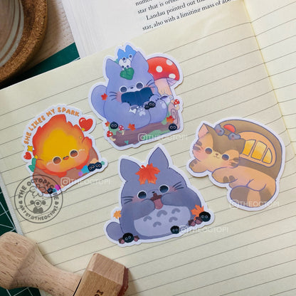 Ghibli Character Set Sticker
