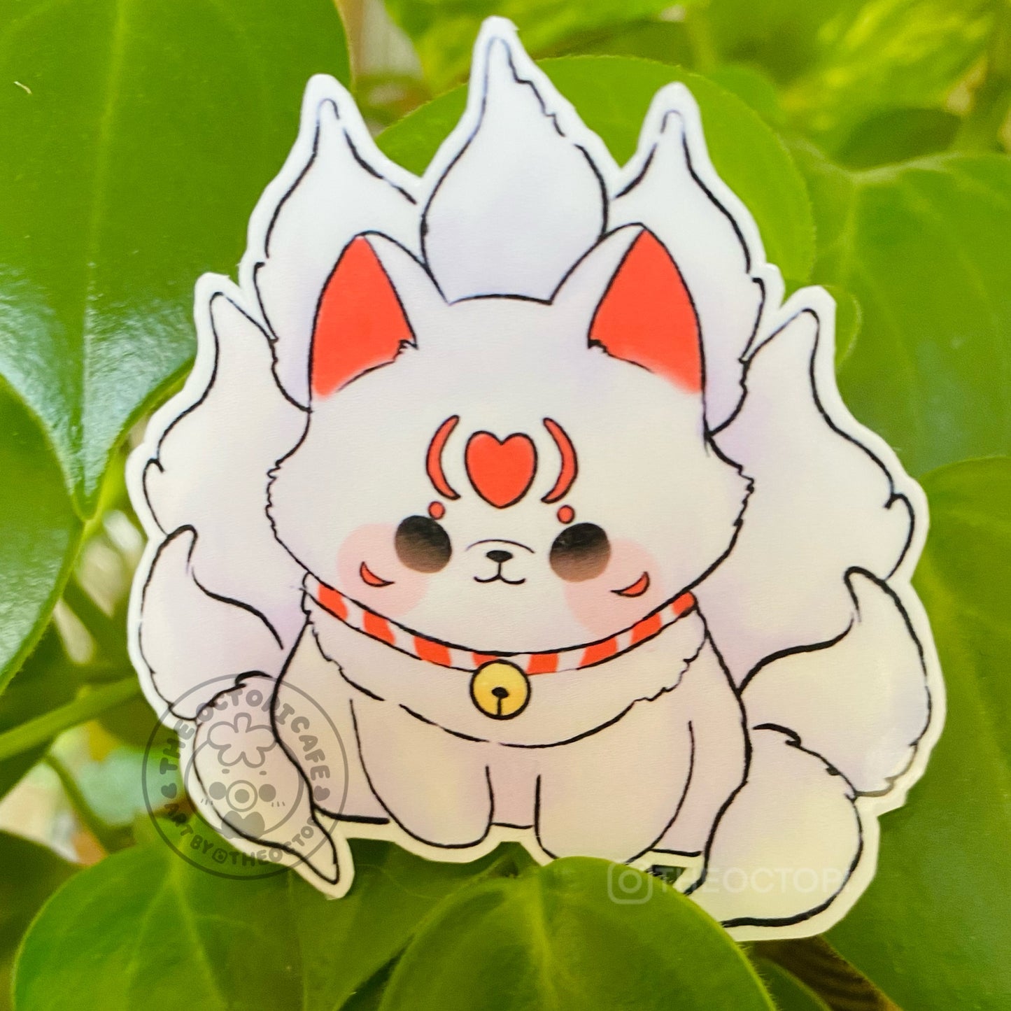 Kitsune Vinyl sticker Decal