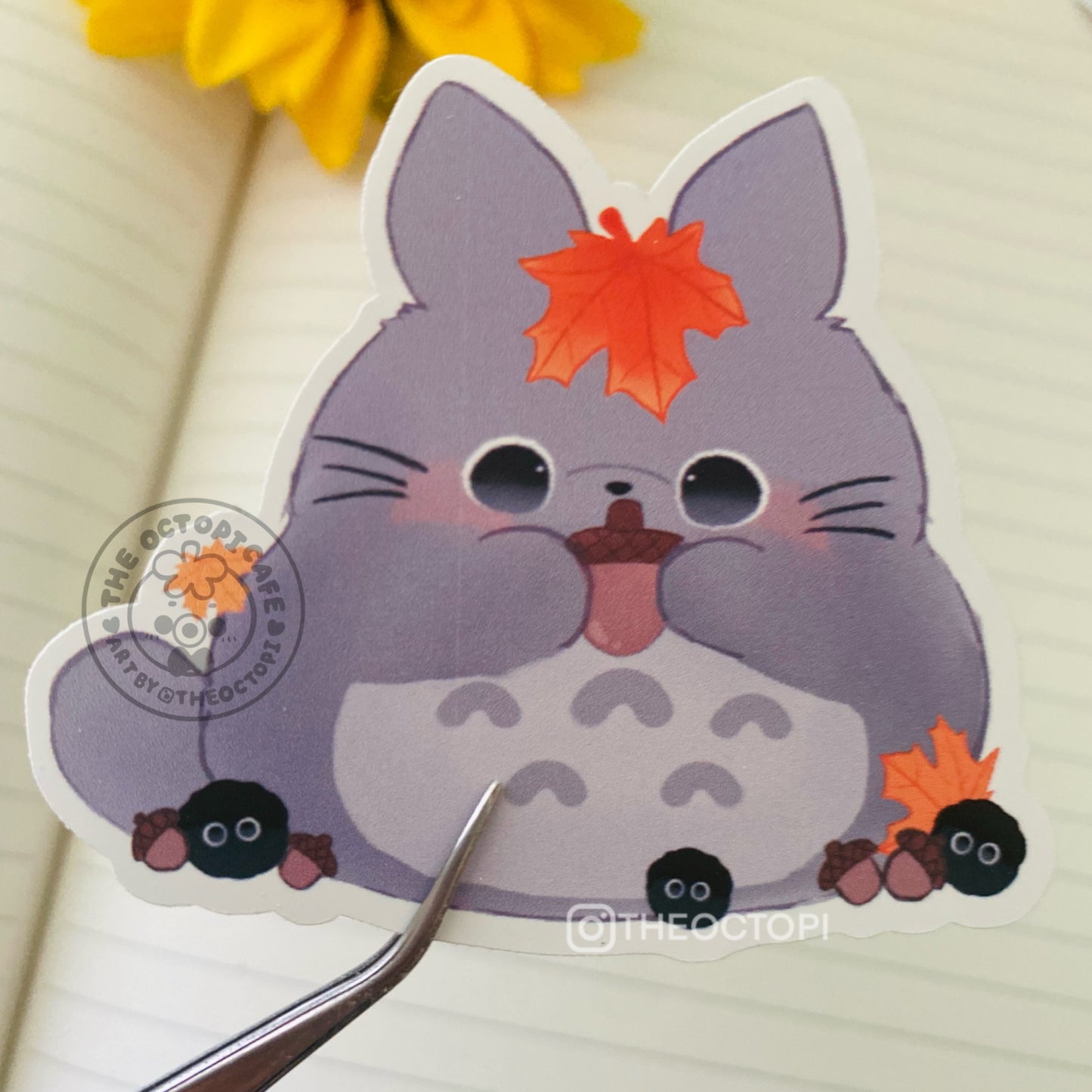 Cute Ghibli Character Set Vinyl Sticker Decal